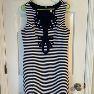 Lilly Pulitzer EUC Janice Stretch Shift Dress XL